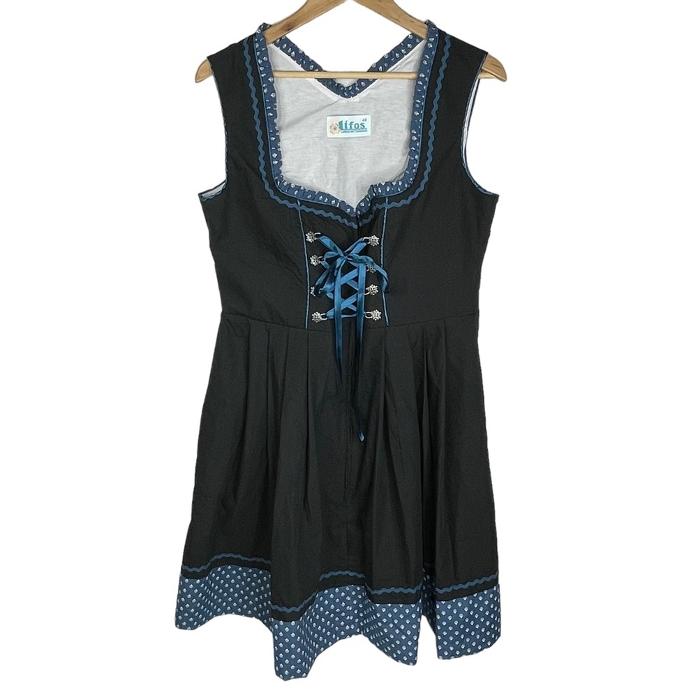 Lifos Dirndl Landhaus Tyrol Oktoberfest German Dress Size 46 New without Tags